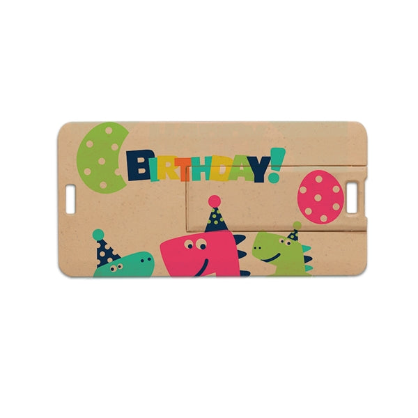 Franklin Eco-Friendly Mini Swivel Card USB