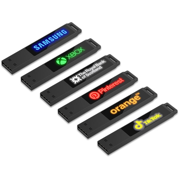 North Center Light-Up USB Flash Drive