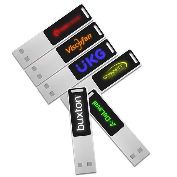 Sauganash Light-Up USB Flash Drive