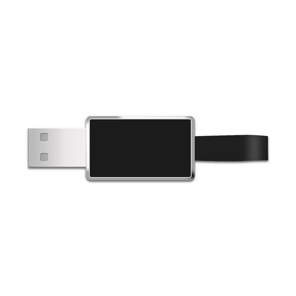 Ashburn Light-Up USB with Silicone Loop