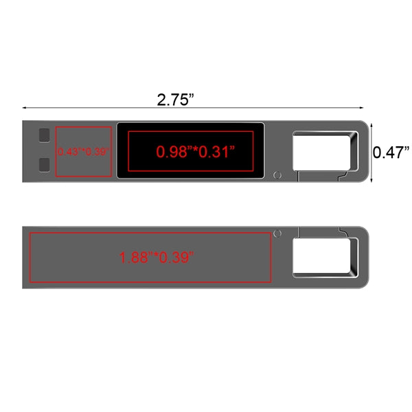 Clearing Light-Up USB with Hook
