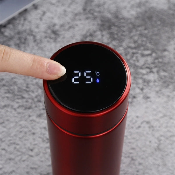 Smart Insulated Water Bottle with LED Temperature Display