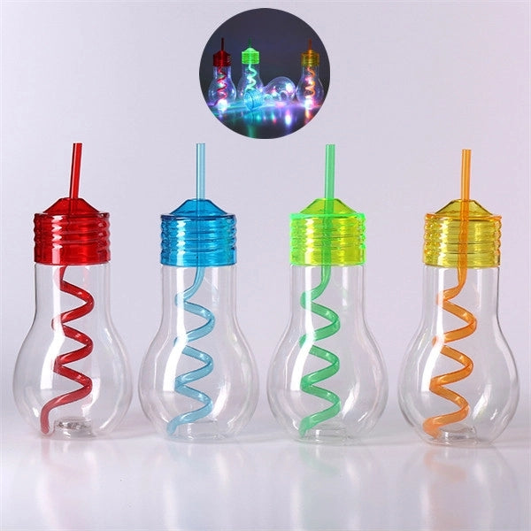 Light Bulb Shaped Glass Bottle