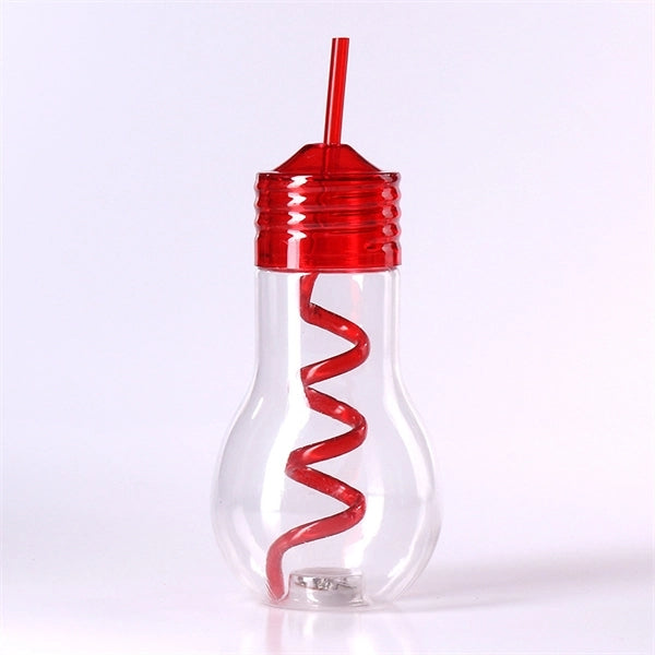 Light Bulb Shaped Glass Bottle