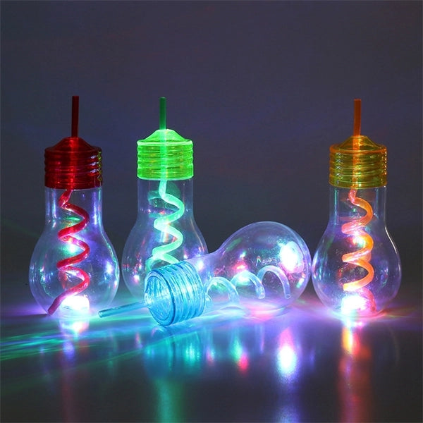 Light Bulb Shaped Glass Bottle