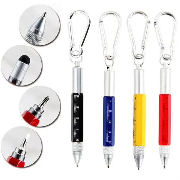 Multifunctional Aluminum Ballpoint Pen with Screwdriver
