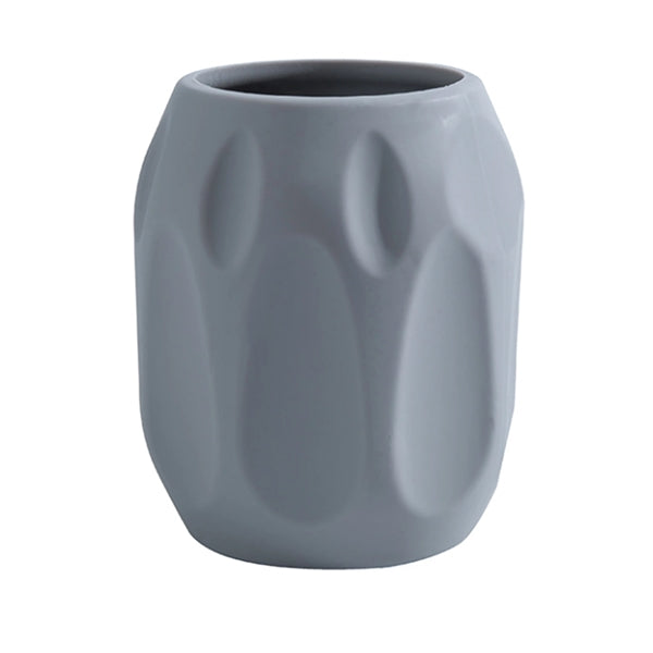 Elliptical-Shape Makeup Brush And Pen Holder