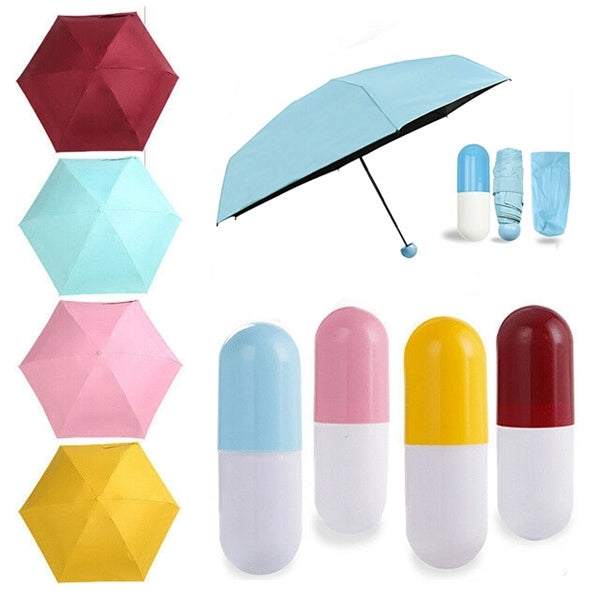 Mini Folding Sun Rain Pocket Umbrella