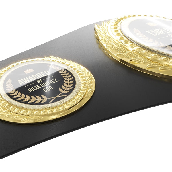 Express Lightweight Championship Belt - Center & Side Plates