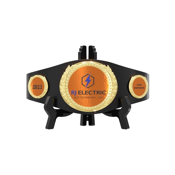 Express Lightweight Championship Belt - Center & Side Plates