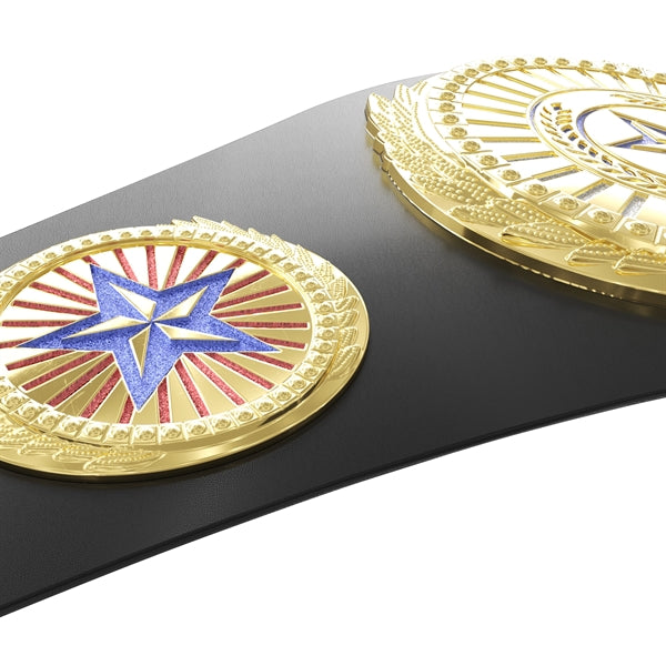Express Lightweight Championship Belt - Center & Side Plates