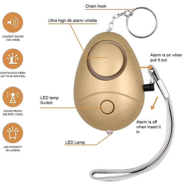 Portable Personal Emergency Safety Alarm
