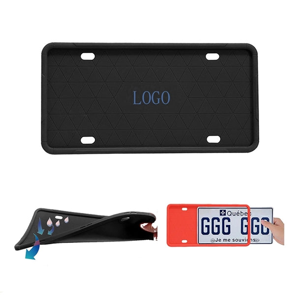 Silicone License Plate Frame