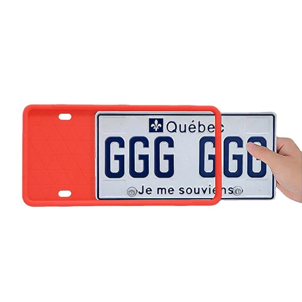 Silicone License Plate Frame
