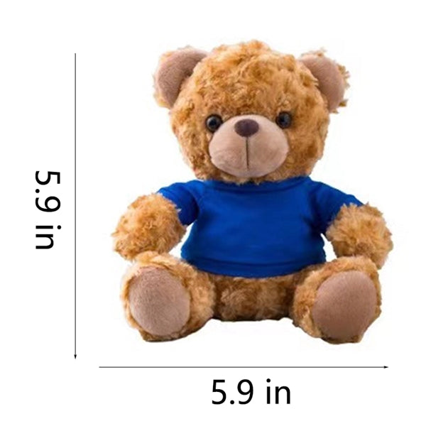 Plush Teddy Bear With Removable Clothes