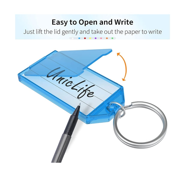 Plastic Key Tags