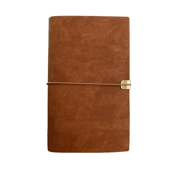 Classic PU Leather Soft Hardcover 5" W x 8" H Notebook