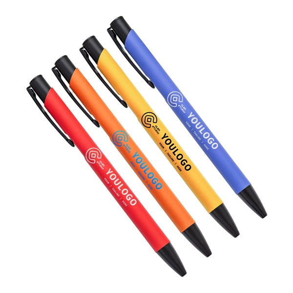 Advanced Colorful Aluminum Alloy Chrome Pen Body Click Ball