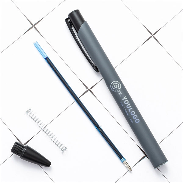 Advanced Colorful Aluminum Alloy Chrome Pen Body Click Ball