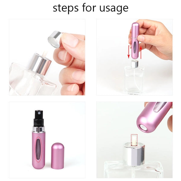 Refillable Perfume Atomizer Bottle