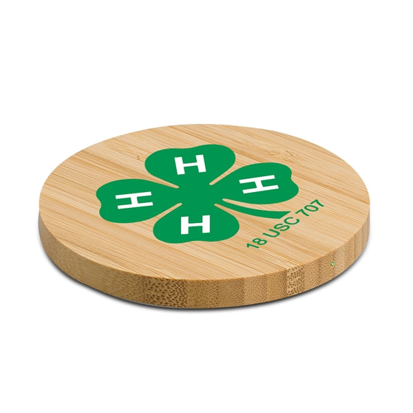 Parkfield 15W Bamboo Eco-Friendly Wireless Charger