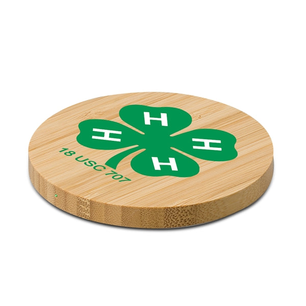 Parkfield 15W Bamboo Eco-Friendly Wireless Charger