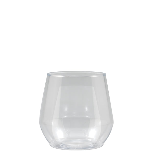 14 oz Clear Plastic Stemless Glass - Digital