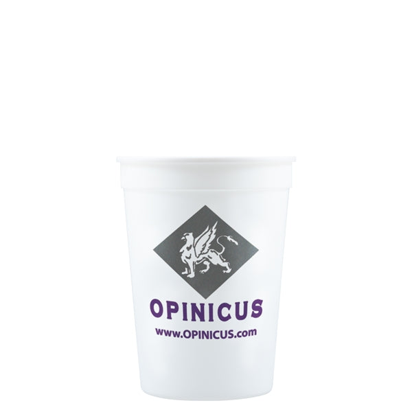 12 oz Stadium Cup - White - Tradition