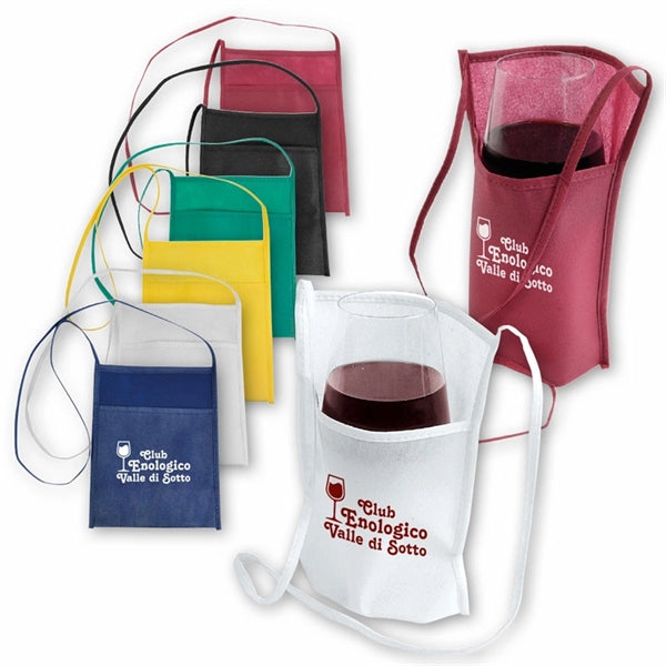 Wine Glass Tote Bag
