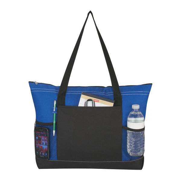 Zippered Journey Tote Bag