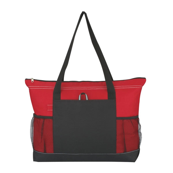 Zippered Journey Tote Bag