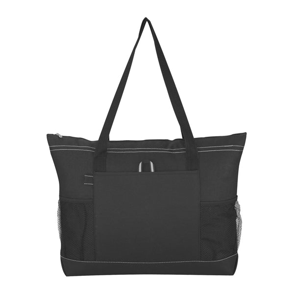 Zippered Journey Tote Bag