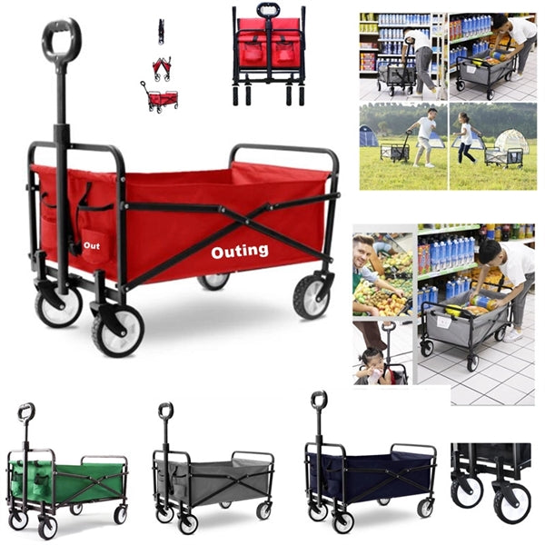 Outdoor Folding Camping Cart