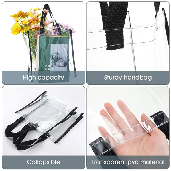 Clear PVC Tote Bag
