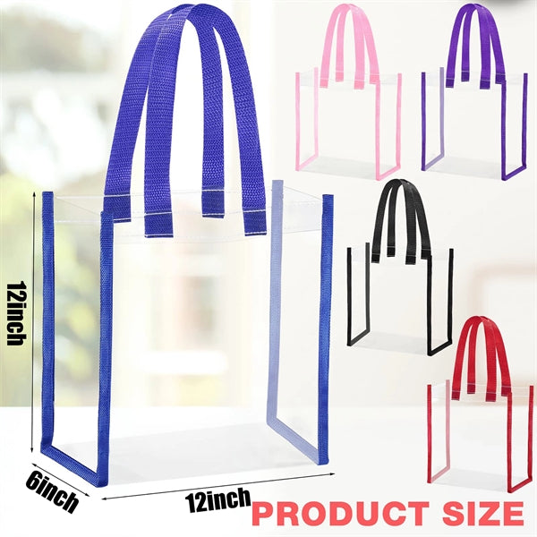 Clear PVC Tote Bag