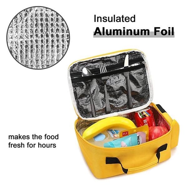 School Bus Insulated Lunch Box