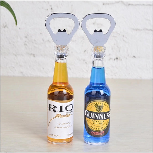 Bottle Shaped Opener With Magnet