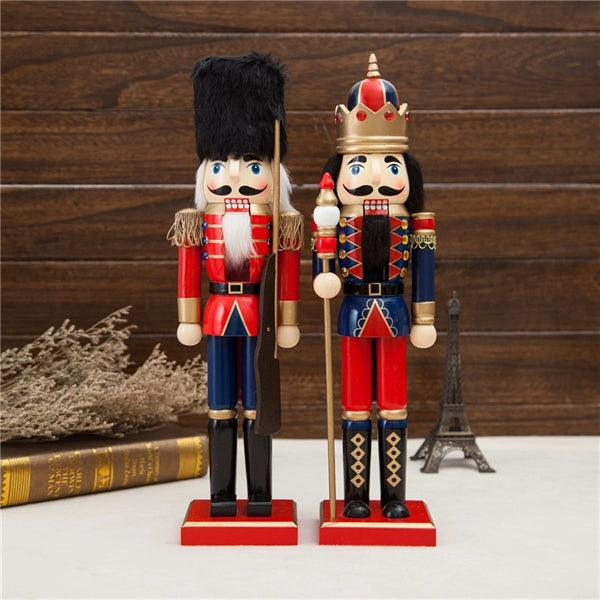 Traditional Wooden Nutcrackers