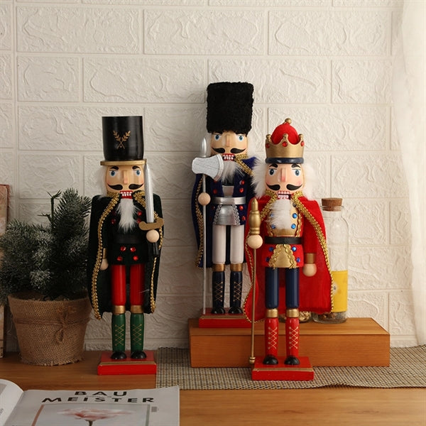Traditional Wooden Nutcrackers