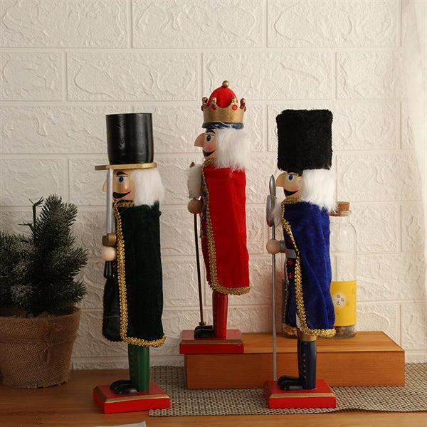 Traditional Wooden Nutcrackers