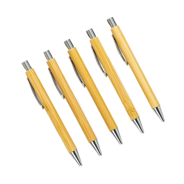 Metal Accent Bamboo Pen