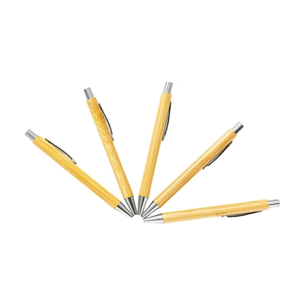 Metal Accent Bamboo Pen