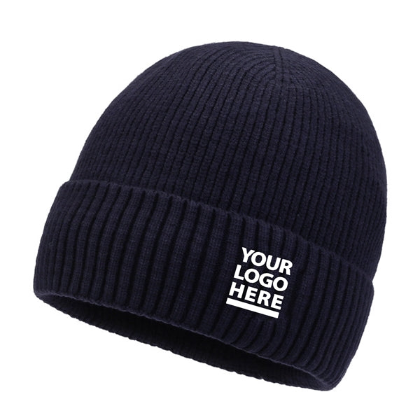 Winter Hats For Men Cuff Fleece Beanie