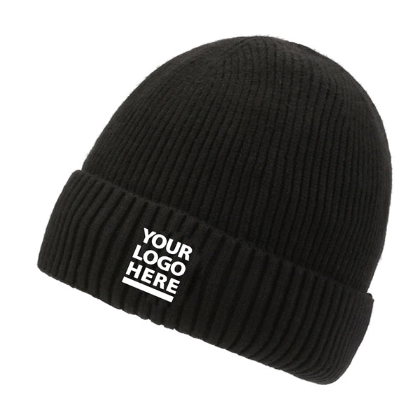 Winter Hats For Men Cuff Fleece Beanie