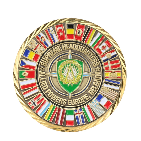 Zinc Alloy Soft Enamel Coins