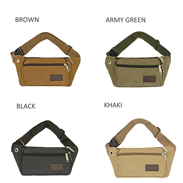 Canvas Fanny Pack
