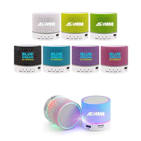 Mini Wireless Speaker with LED Light