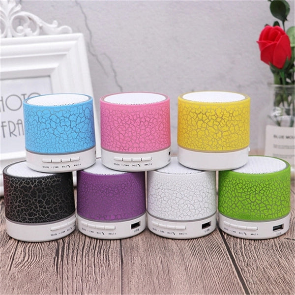 Mini Wireless Speaker with LED Light