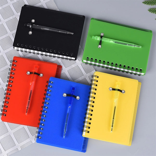 Spiral Ruled Notebook With Pen