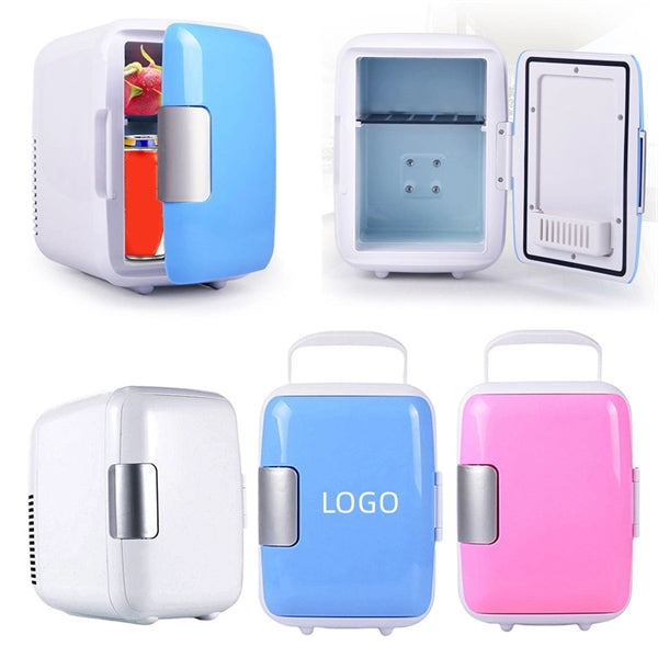 135 Oz Protable Mini Fridge For Car With Handle